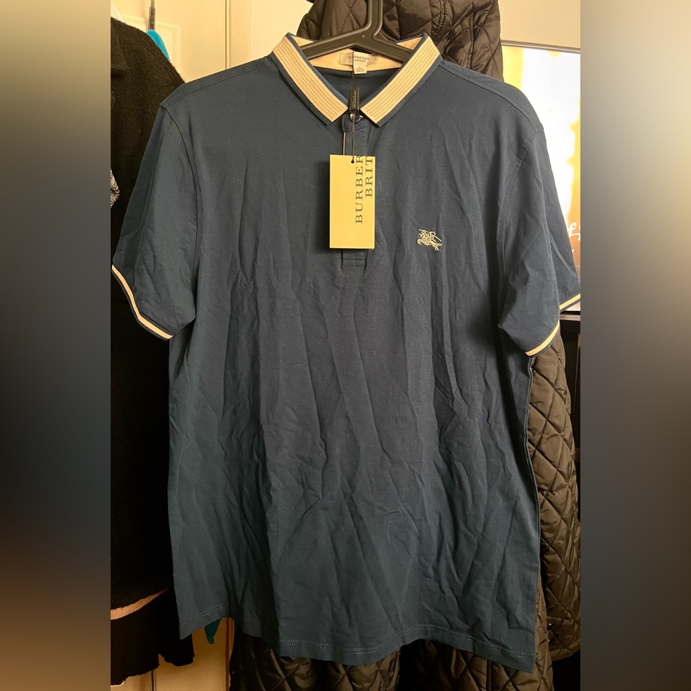 Auth Burberry Polo shirt for Men Large